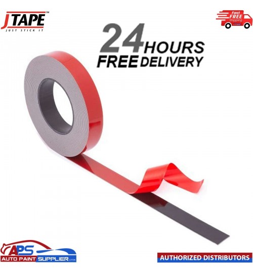 J Tape Double Sided Acrylic Adhesive Tape 25mm x 10m (2110.2510)